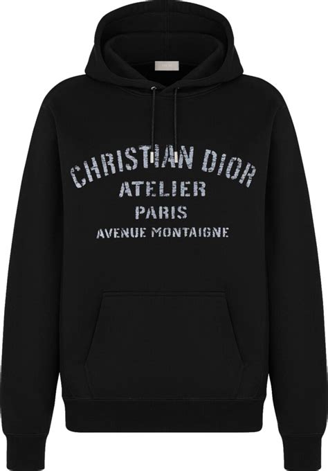 christian dior paris hoodie black|Christian Dior jumper men's.